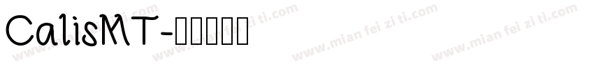 CalisMT字体转换