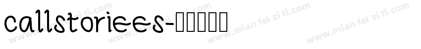callstoriees字体转换