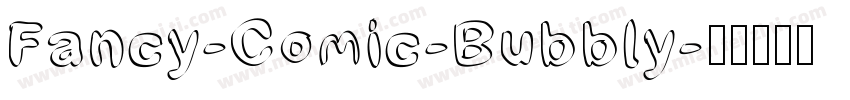 Fancy-Comic-Bubbly字体转换