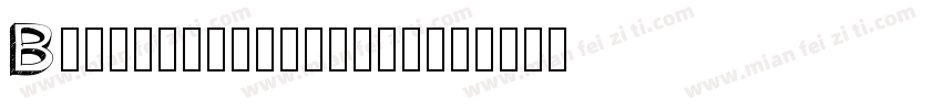 BulgeNormal-GlMm字体转换