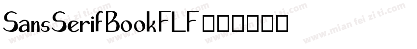 SansSerifBookFLF字体转换