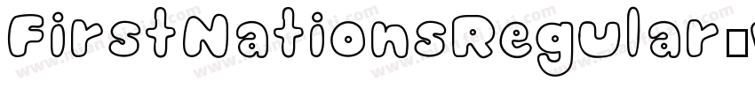 FirstNationsRegular-wPBx字体转换