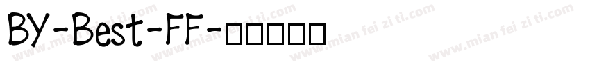BY-Best-FF字体转换