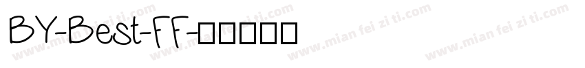 BY-Best-FF字体转换