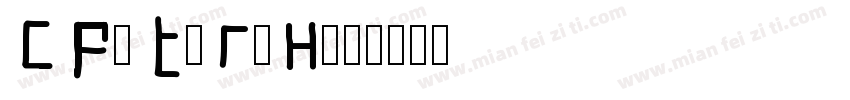 CFuturaH字体转换