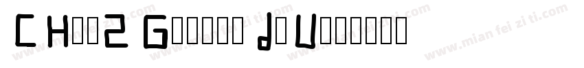 CHei2GB-Bold-U字体转换