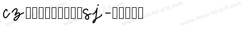 CZzhongyuanSJ字体转换