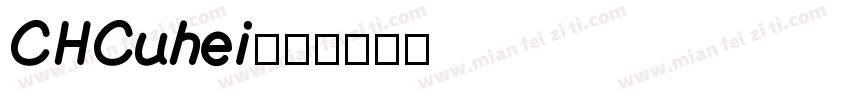 CHCuhei字体转换