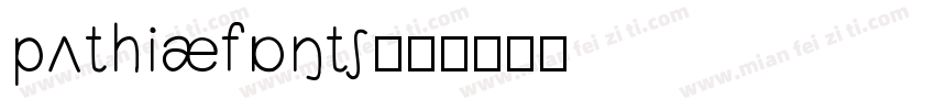 PUTHIAfont字体转换