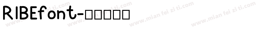 RIBEfont字体转换