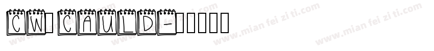 CW_CAULD字体转换