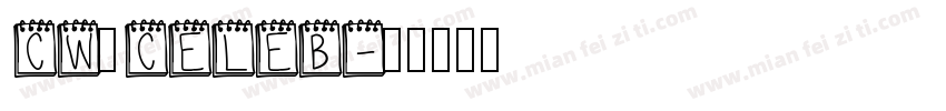 CW_CELEB字体转换