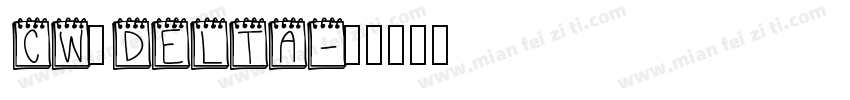 CW_DELTA字体转换