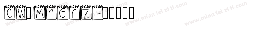 CW_MAGAZ字体转换