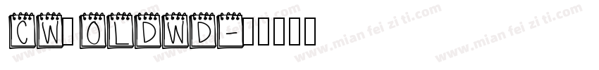 CW_OLDWD字体转换