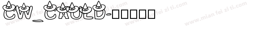 CW_CAULD字体转换