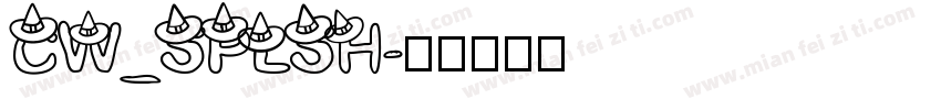 CW_SPLSH字体转换