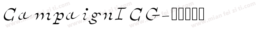 CampaignICG字体转换