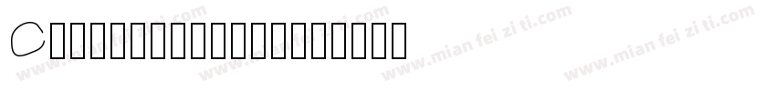 Cameliaexbold字体转换