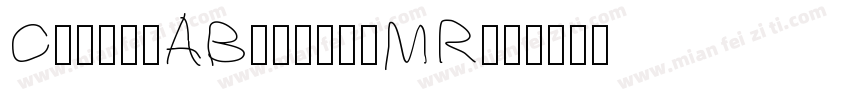 CampusABold-prMR字体转换