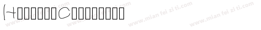 HawkeyeCam字体转换