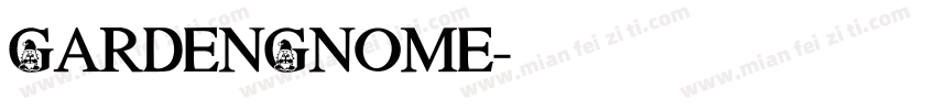 GardenGnome字体转换