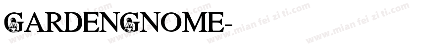 GardenGnome字体转换