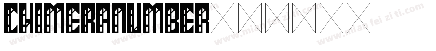 ChimeraNumber字体转换