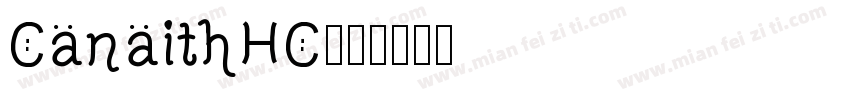 CanaithHC字体转换