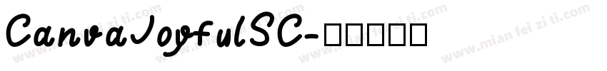CanvaJoyfulSC字体转换