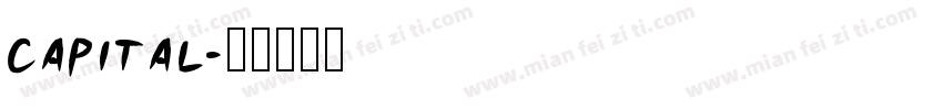 capital字体转换