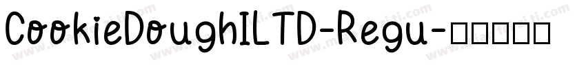 CookieDoughILTD-Regu字体转换