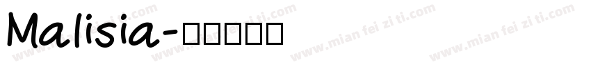 Malisia字体转换