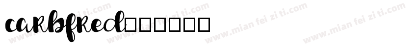 carbfred字体转换