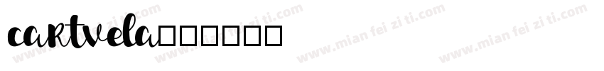 cartvela字体转换