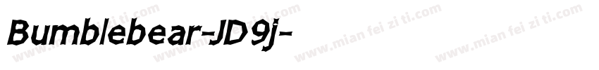 Bumblebear-JD9j字体转换