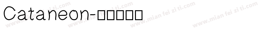 Cataneon字体转换