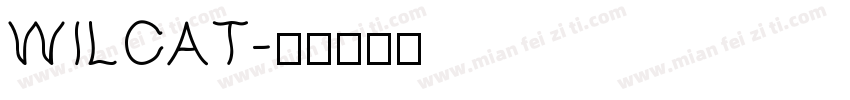 WILCAT字体转换