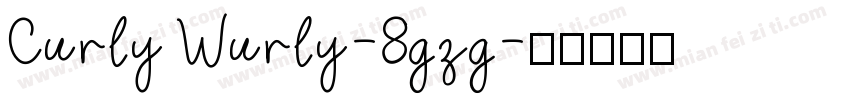CurlyWurly-8gzg字体转换