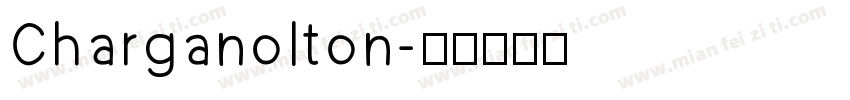 Charganolton字体转换