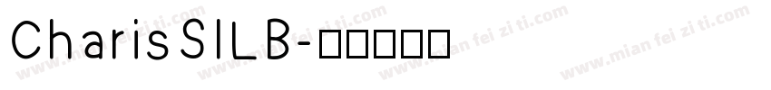 CharisSILB字体转换