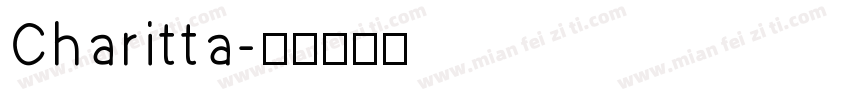 Charitta字体转换
