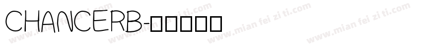 CHANCERB字体转换