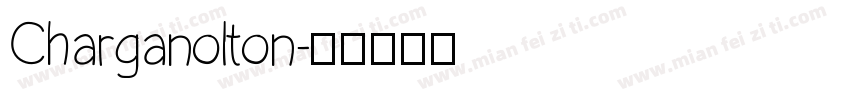 Charganolton字体转换