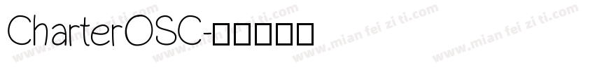 CharterOSC字体转换