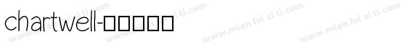 chartwell字体转换