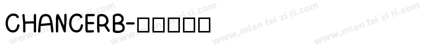 CHANCERB字体转换