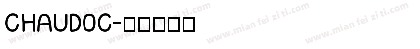 CHAUDOC字体转换