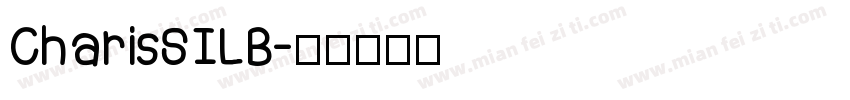 CharisSILB字体转换