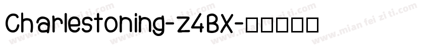 Charlestoning-z4BX字体转换